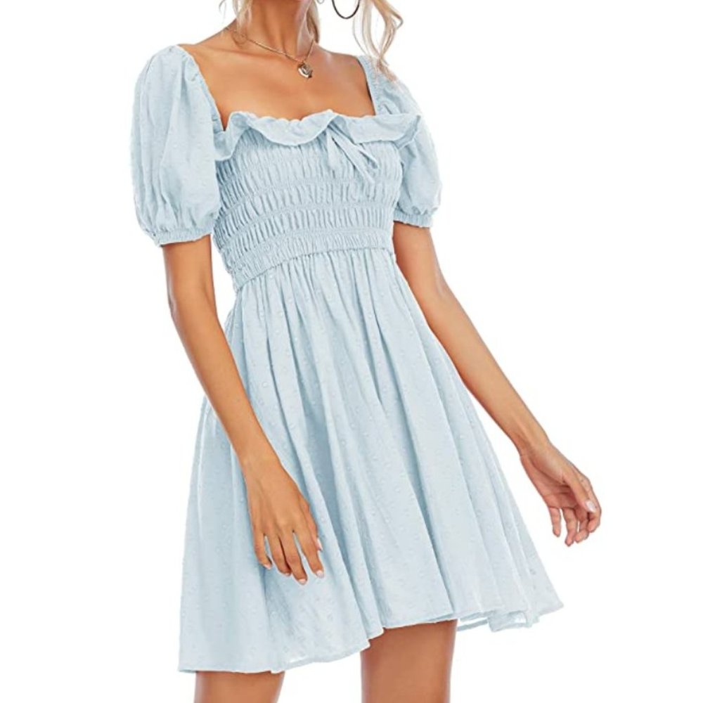 Linen Baby Doll dress